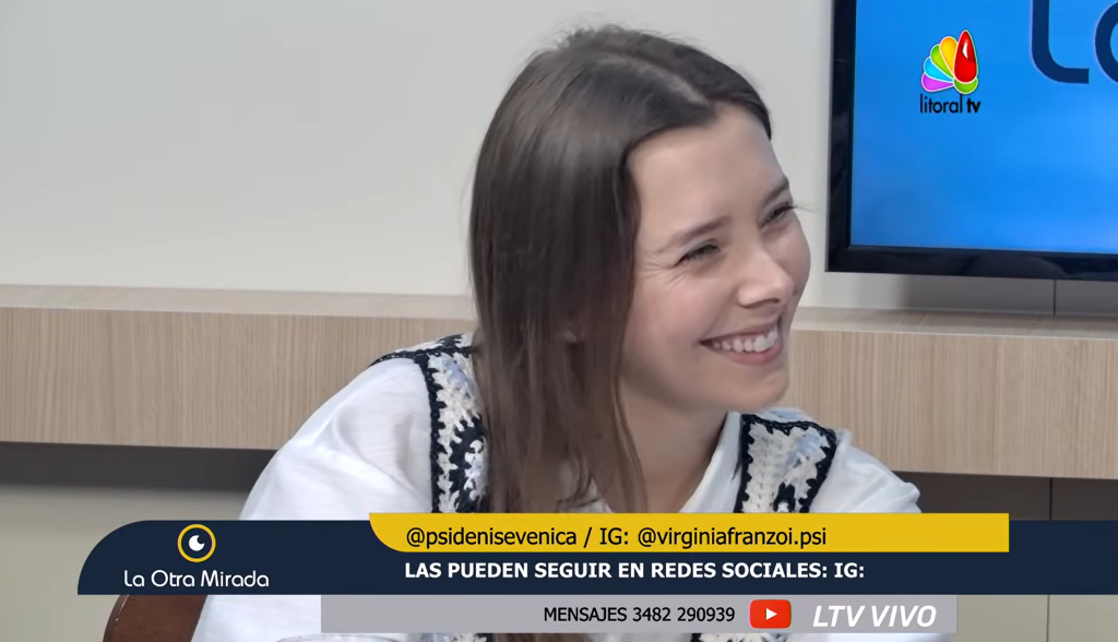 Participación en La otra mirada TV - Lic. Denise Venica